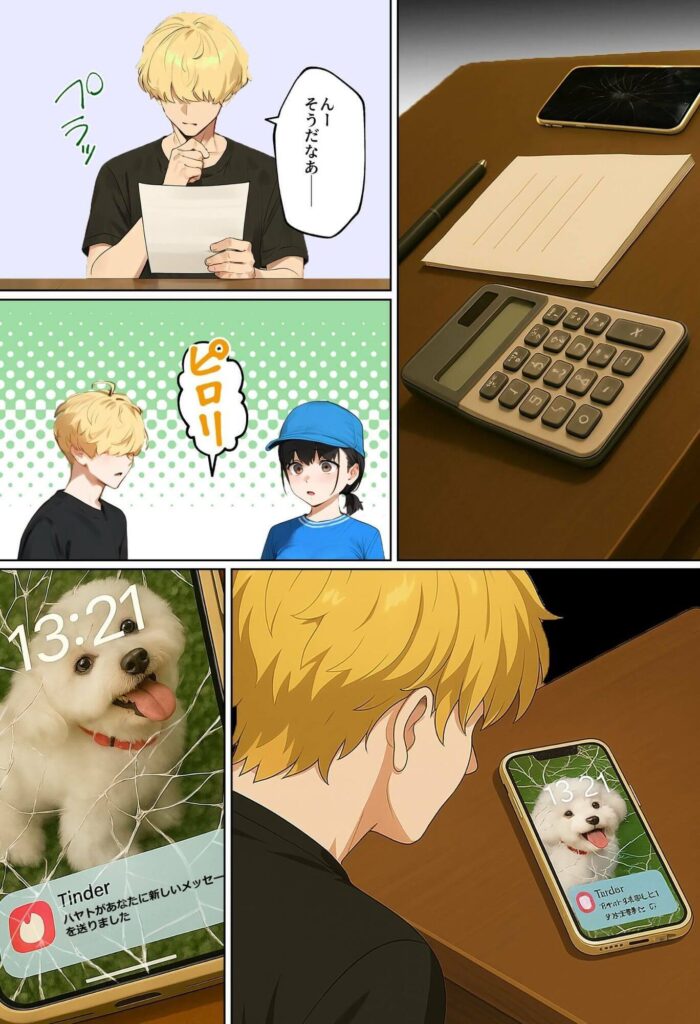 【実話】引っ越し見積もり中、新人ちゃん(22)のバキバキスマホにマチアプ通知!ヤリモク男子から「俺が」守らなきゃwwwのサンプル画像6